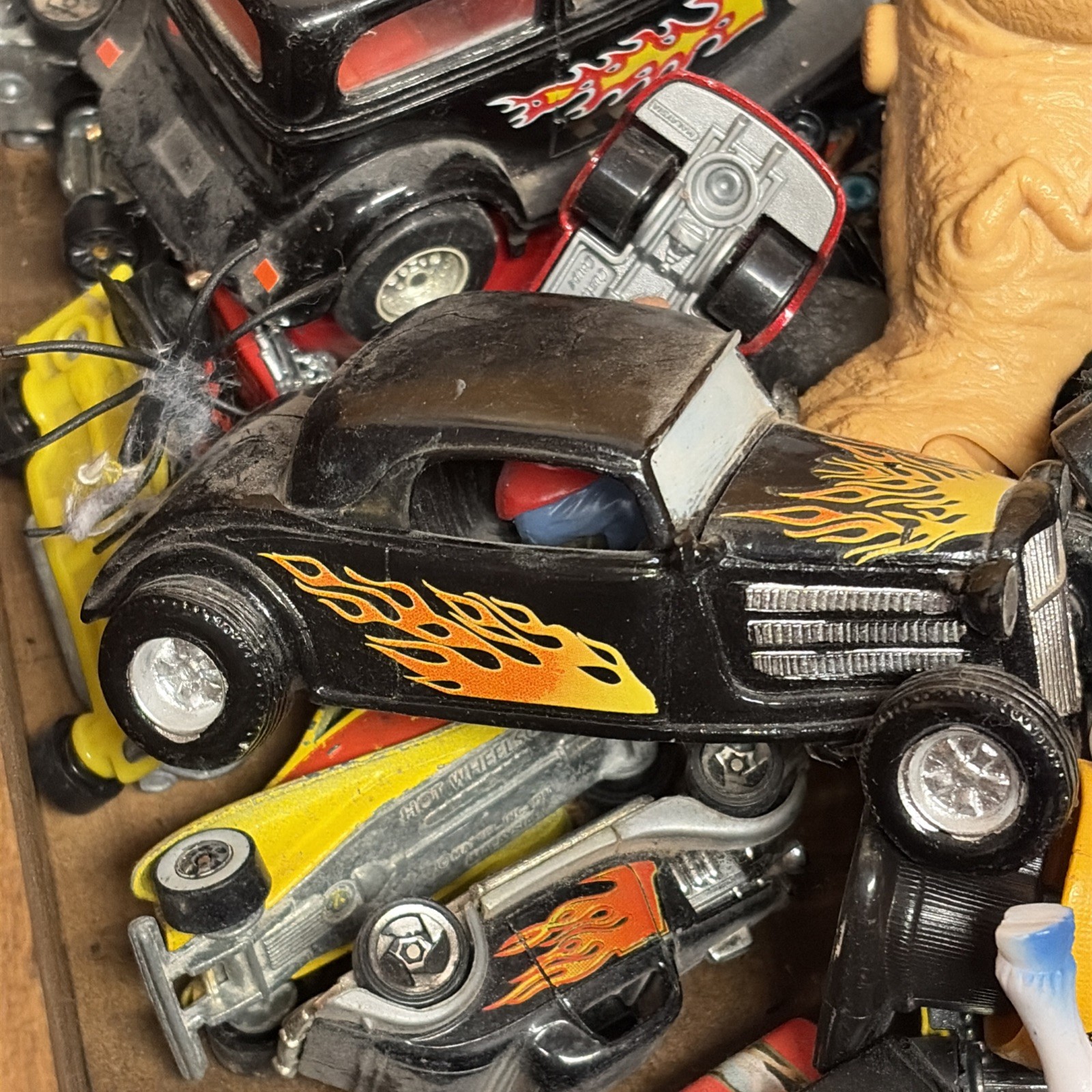 Random Junk Drawer Toy Cars Action figures Dinosaur Diecast Lot of 50+ Pieces