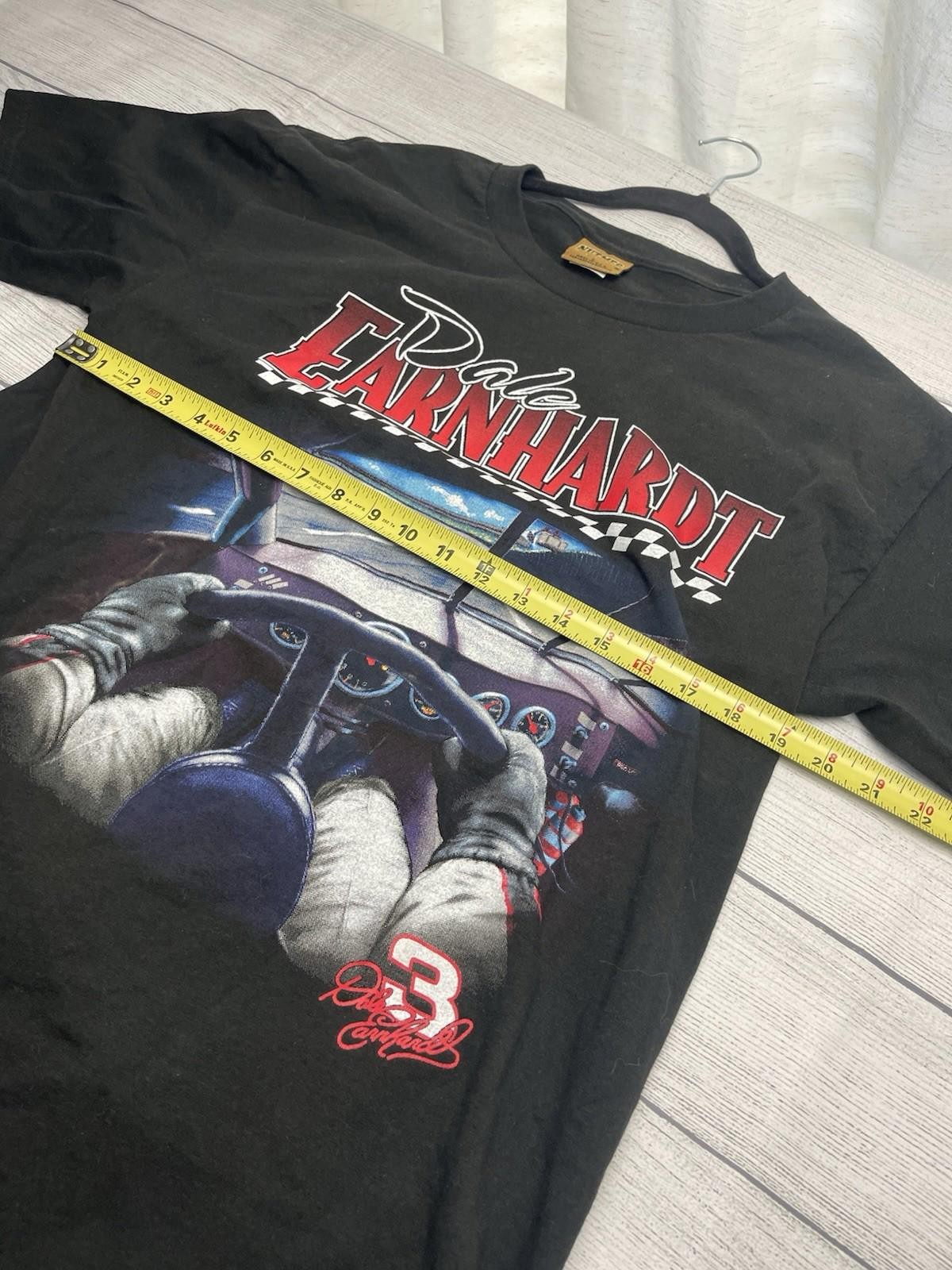 VINTAGE NUTMEG NASCAR DALE EARNHARDT BLACK L