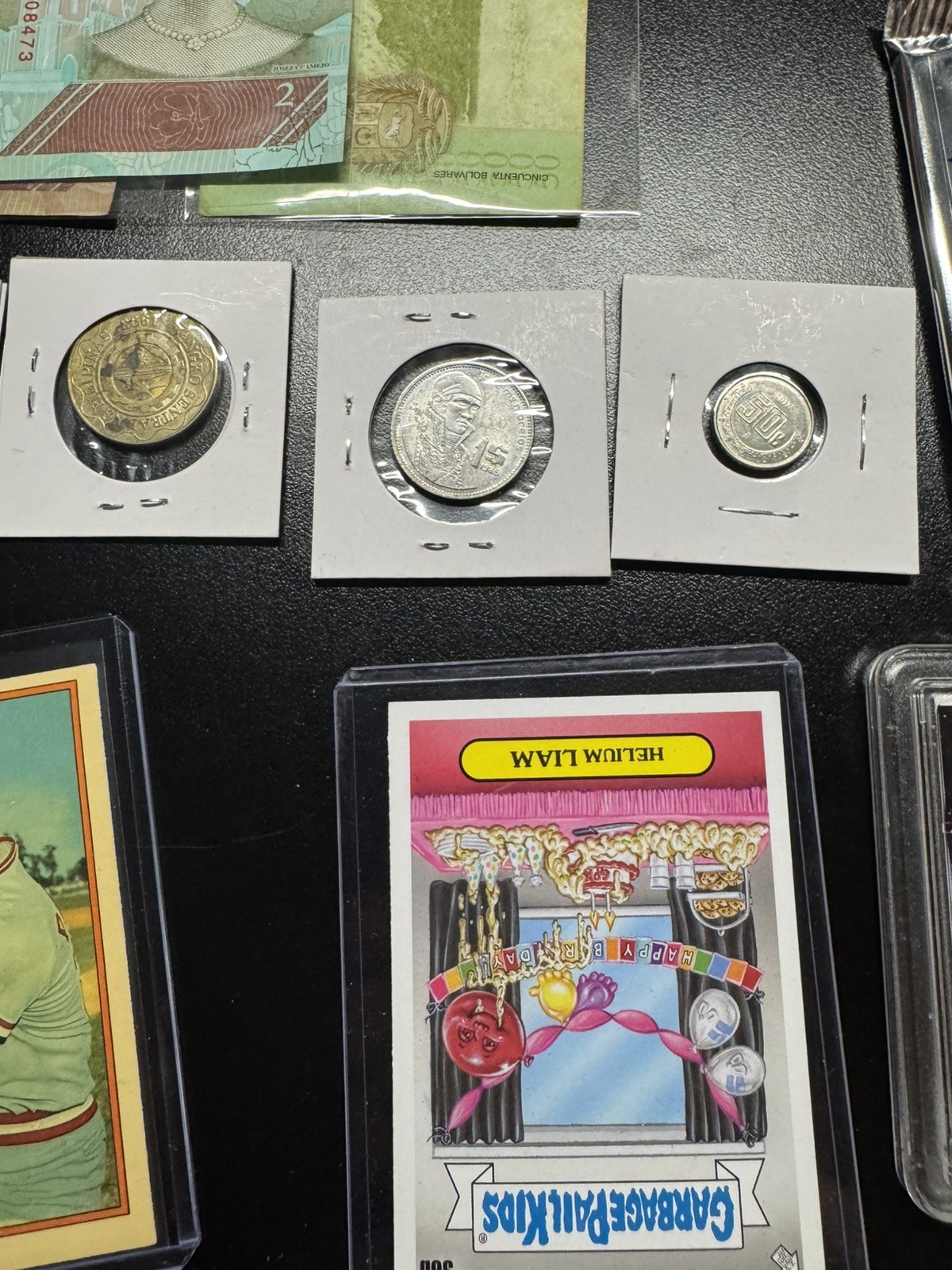 junk drawer lot Coins Cards