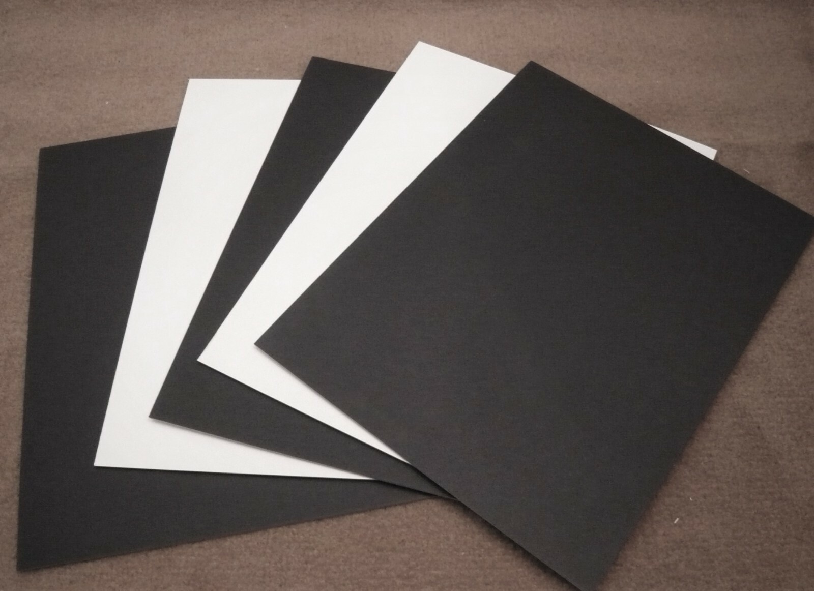 LOT of 10. Savage 16×20 DOUBLE THICK Reversible (black-white) mounting board.NEW