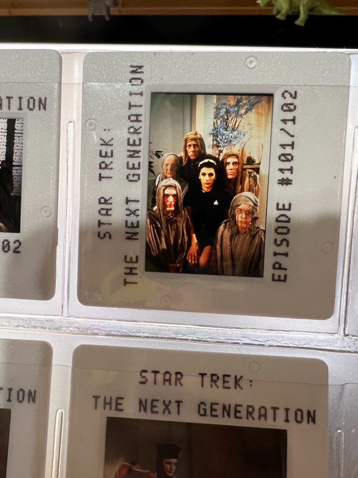 Star Trek TNG Promo Photo & Color Slides Encounter at Farpoint RARE (FH-182)