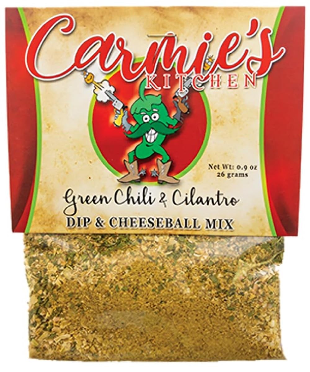 Carmie’s Green Chili & Cilantro Dip & Cheeseball Mix