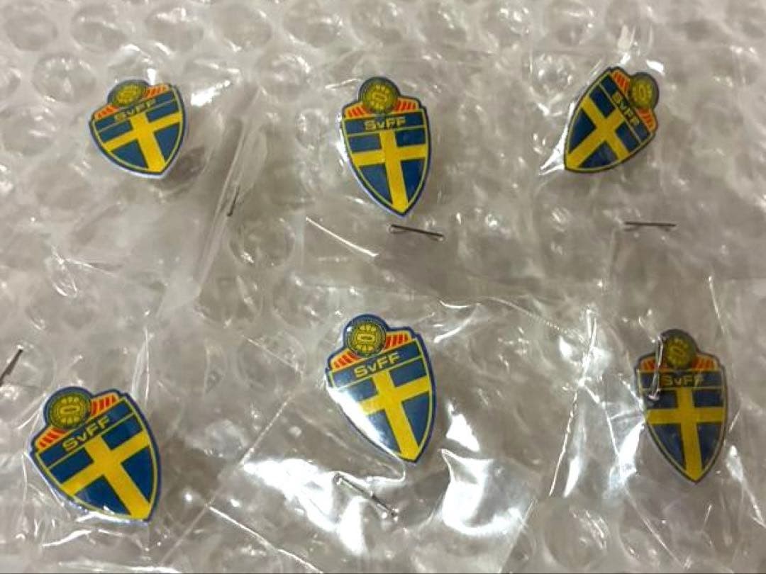 6 Pieces Not for Sale Soccer National Team Sweden Football Association SvFF Pin