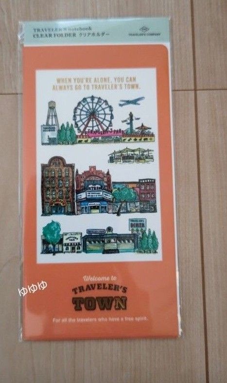 Traveler’s Note Clear Holder 2024 Clear File Regular Folder File Traveler’s