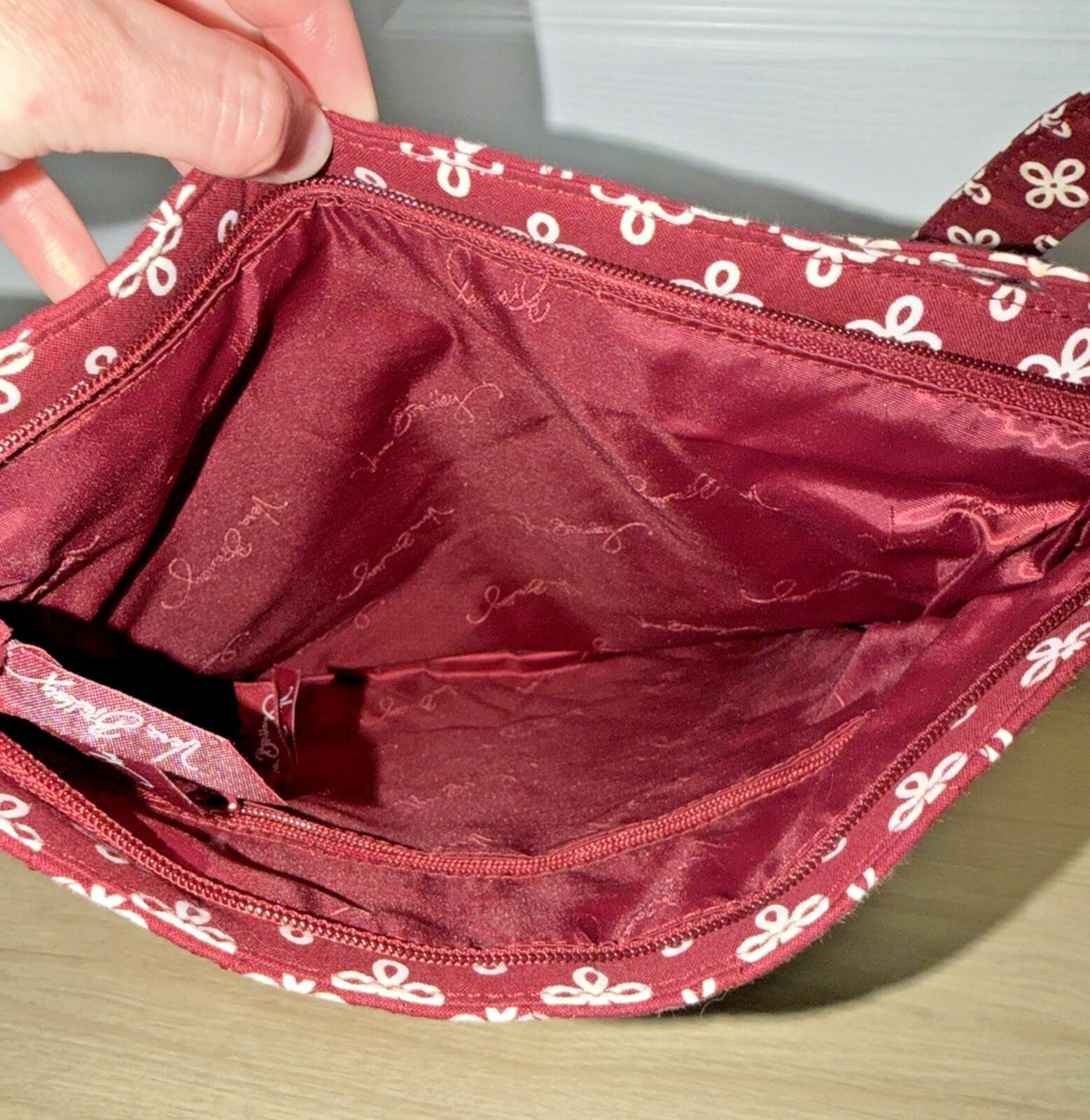 Vera Bradley FSU Crossbody Bag Garnet Florida State Seminoles Purse NCAA