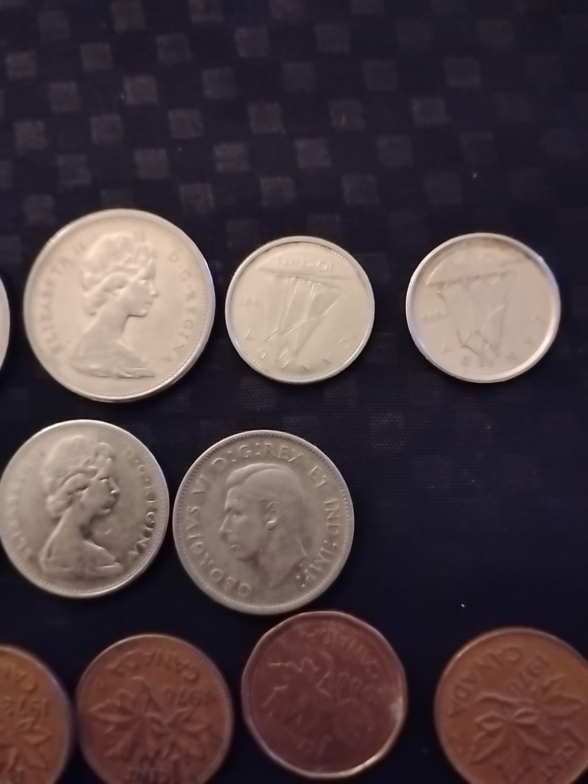 Junk Drawer Canadian Mix Bag of Coins! Vintage and Modern