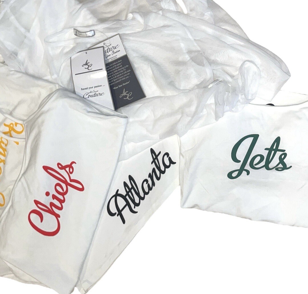 NFL Various Teams Sports Wholesale Reseller 2 PC Tank Top Bulk Bundle Lot of 10