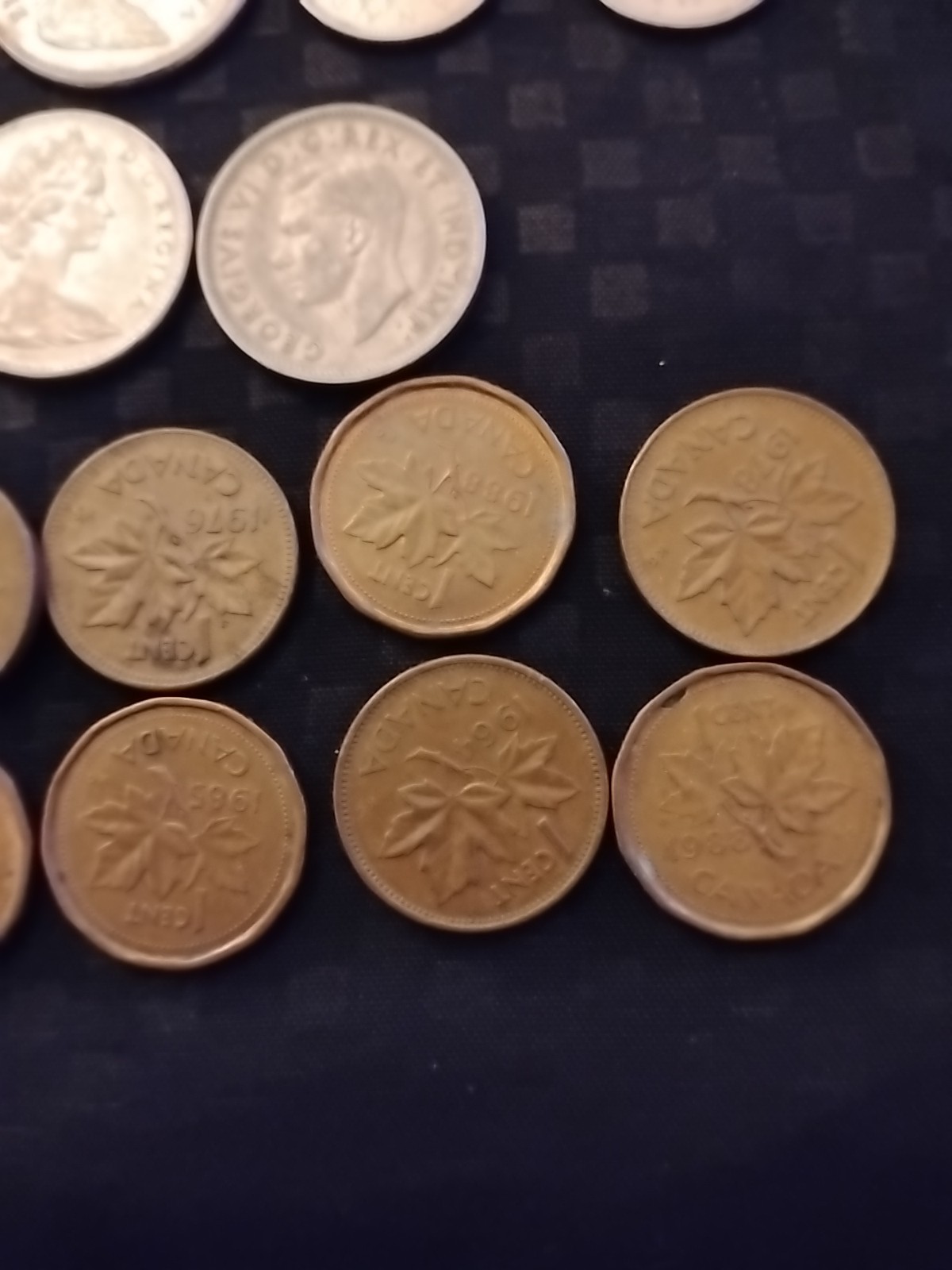 Junk Drawer Canadian Mix Bag of Coins! Vintage and Modern