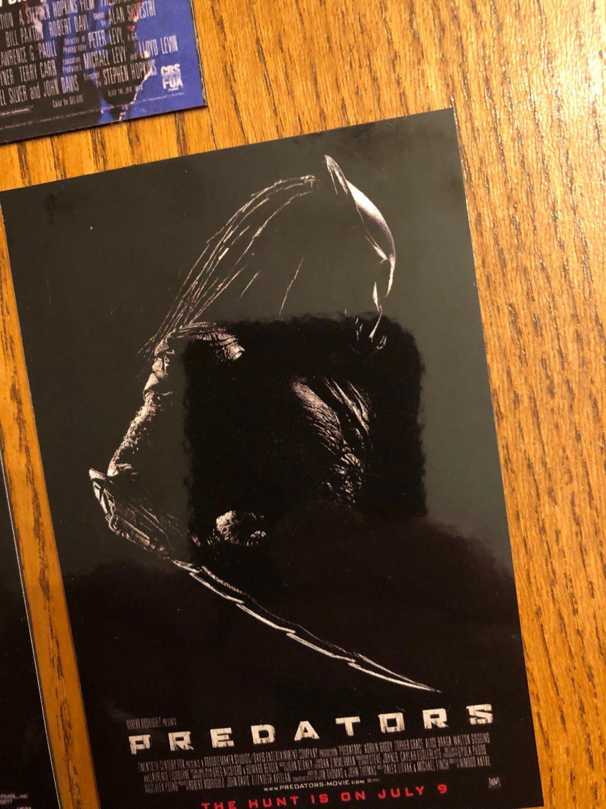 Predator fridge magnets movie posters action suspense 80’s 90’s 2000’s alien