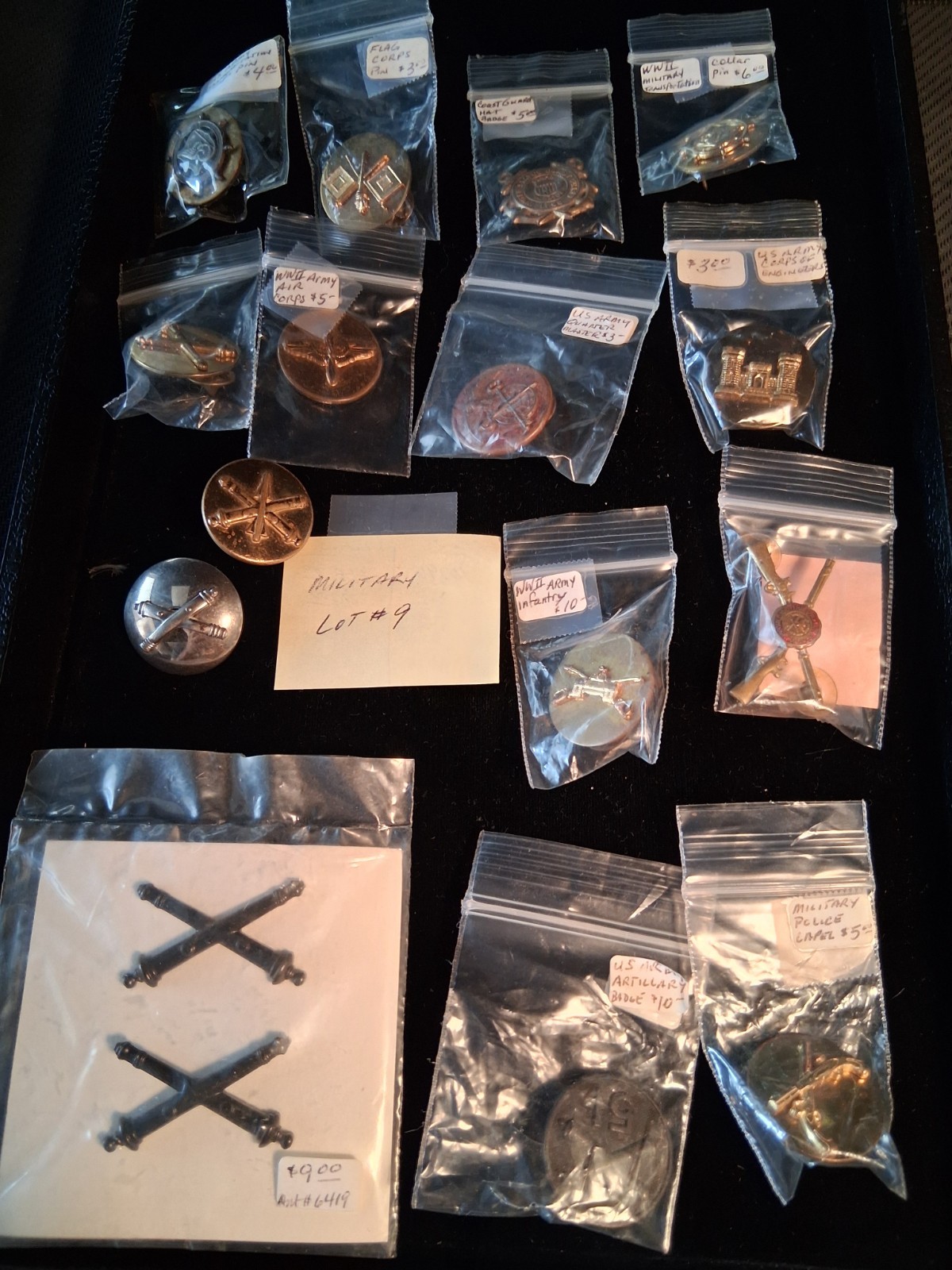 ” Junk Drawer ” 14 Miltary items (Lot #9)