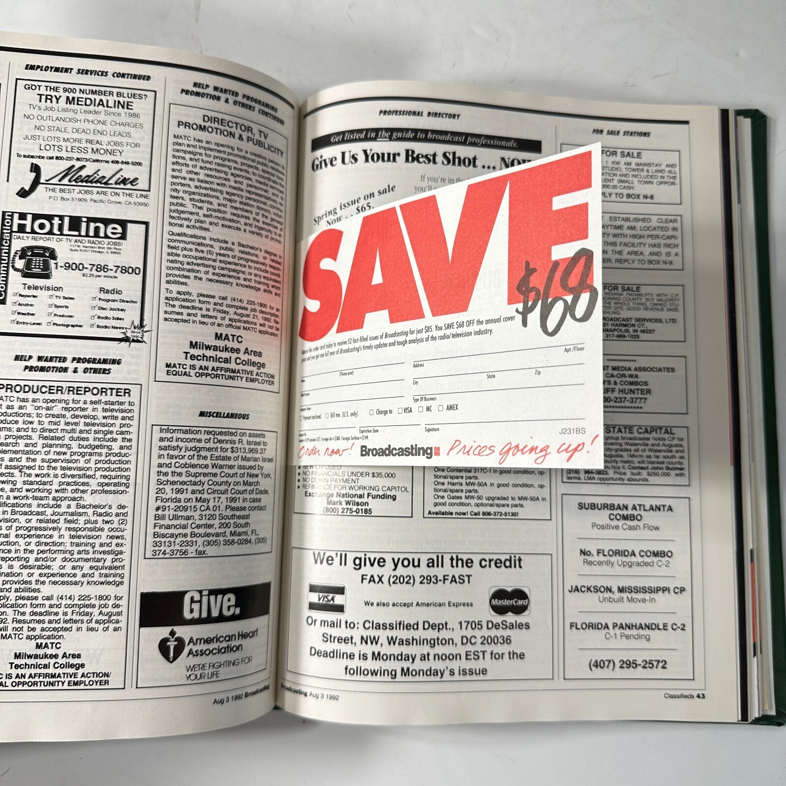 800+ HUGE Lot Broadcasting & Cable Magazines Vintage TV Radio History 1990-2000s