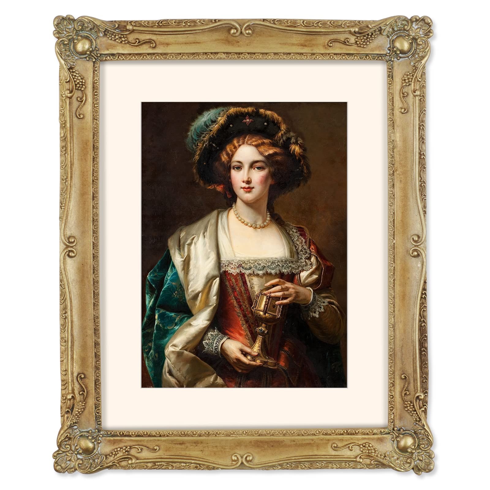 SIMON’S SHOP 11×14 Picture Frame with Mat for 8×10 Photo, Vintage Bronze