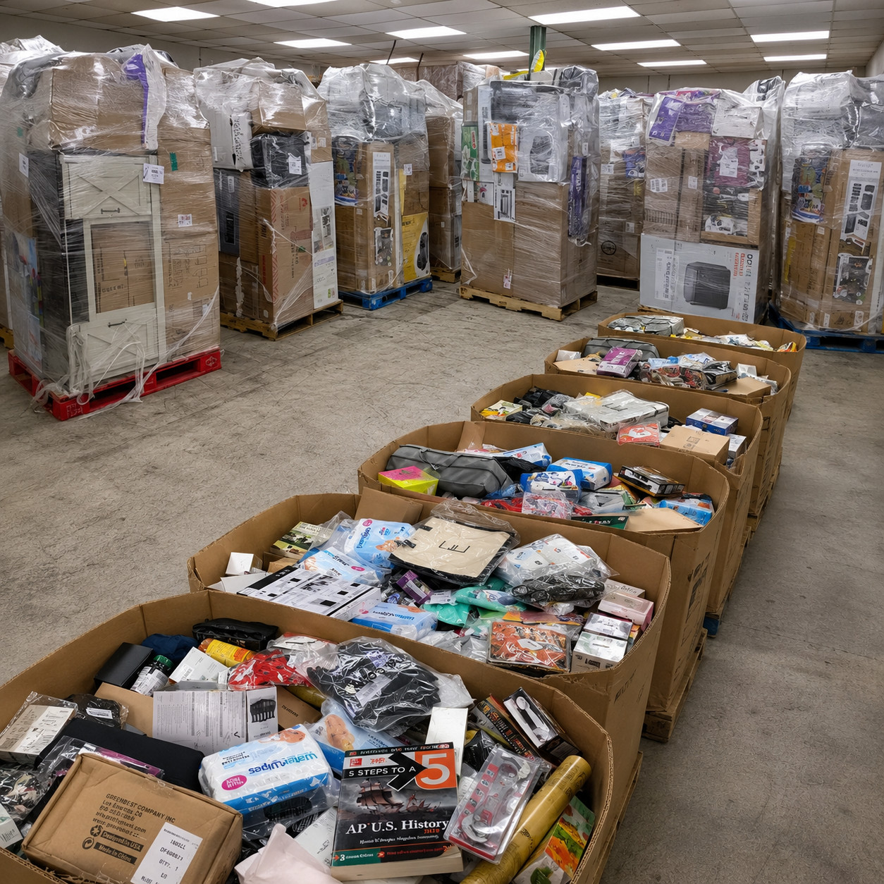 Amazon Kitchen Essentials Wholesale Lot with Mixed Goods