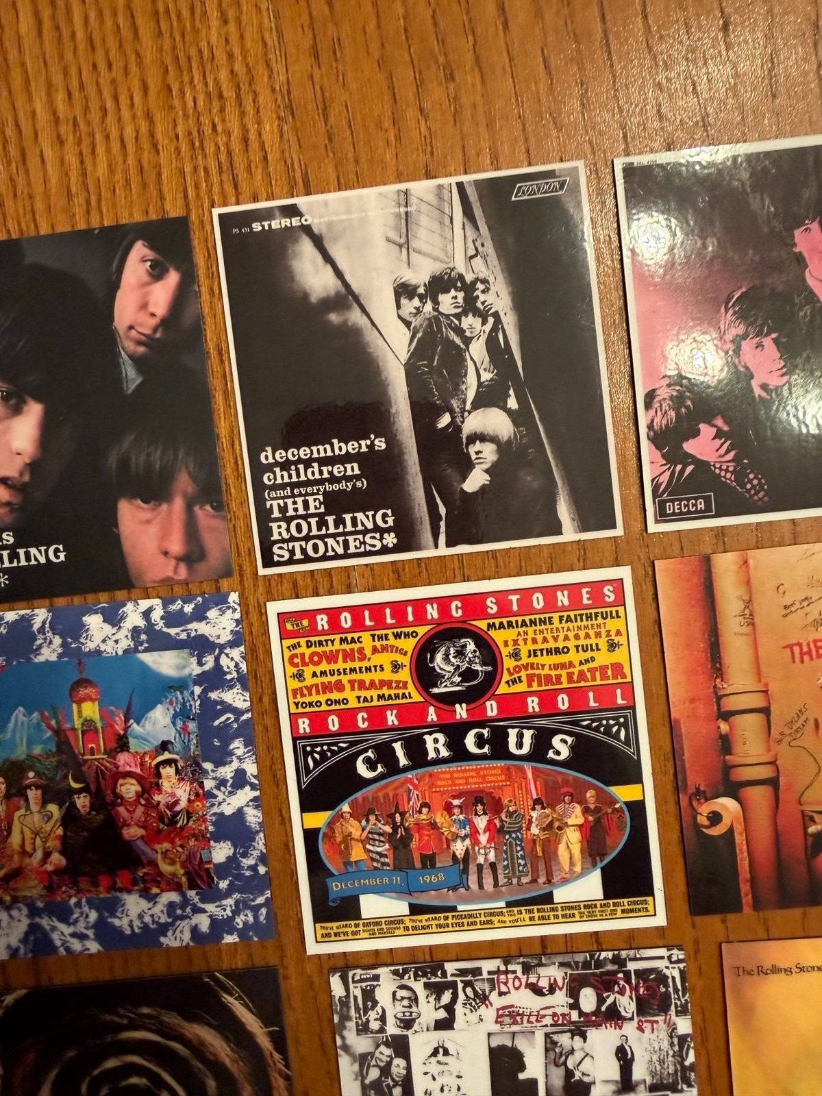 Rolling Stones fridge magnets