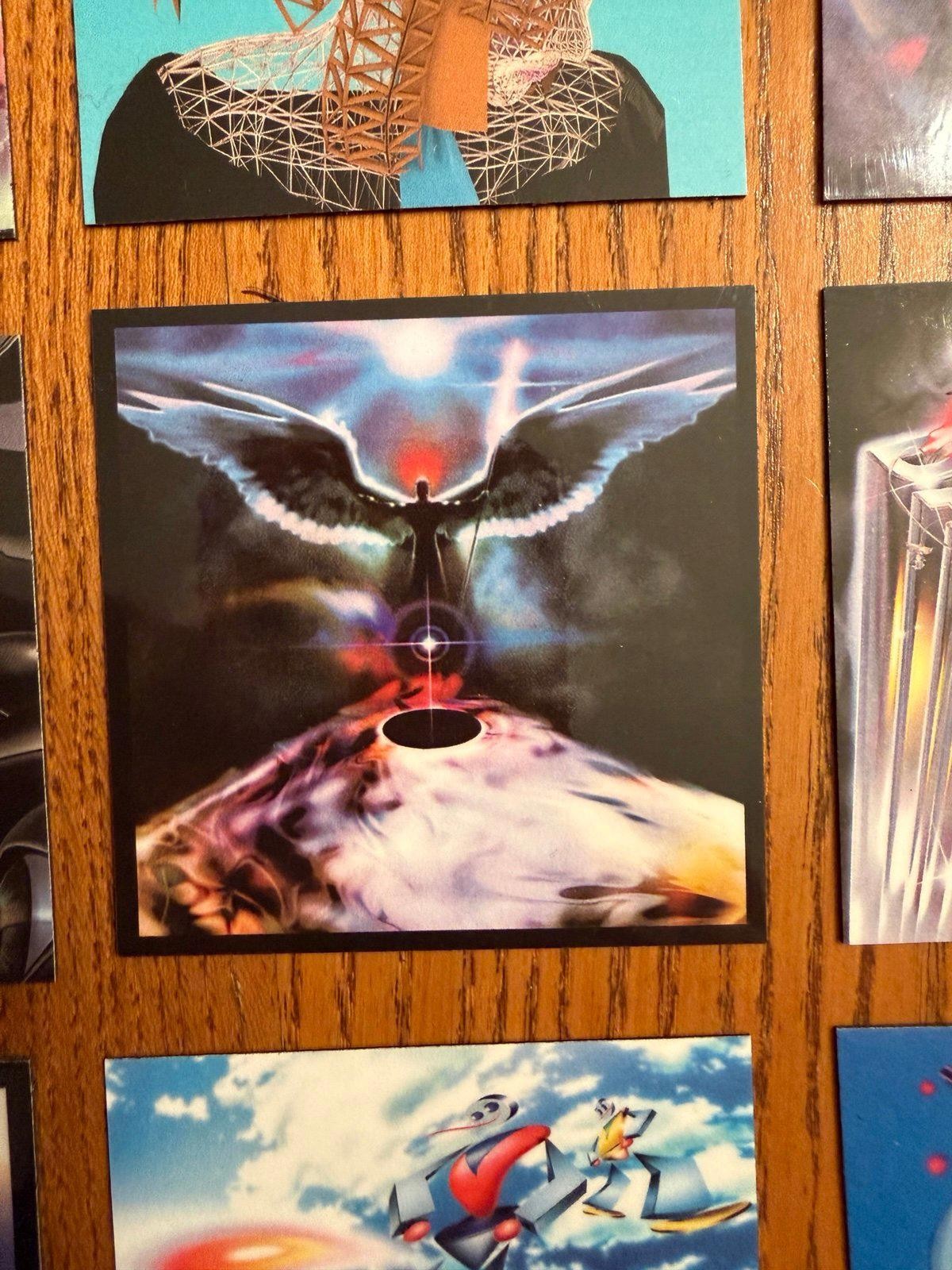 Death’s Dynamic Shroud fridge magnets