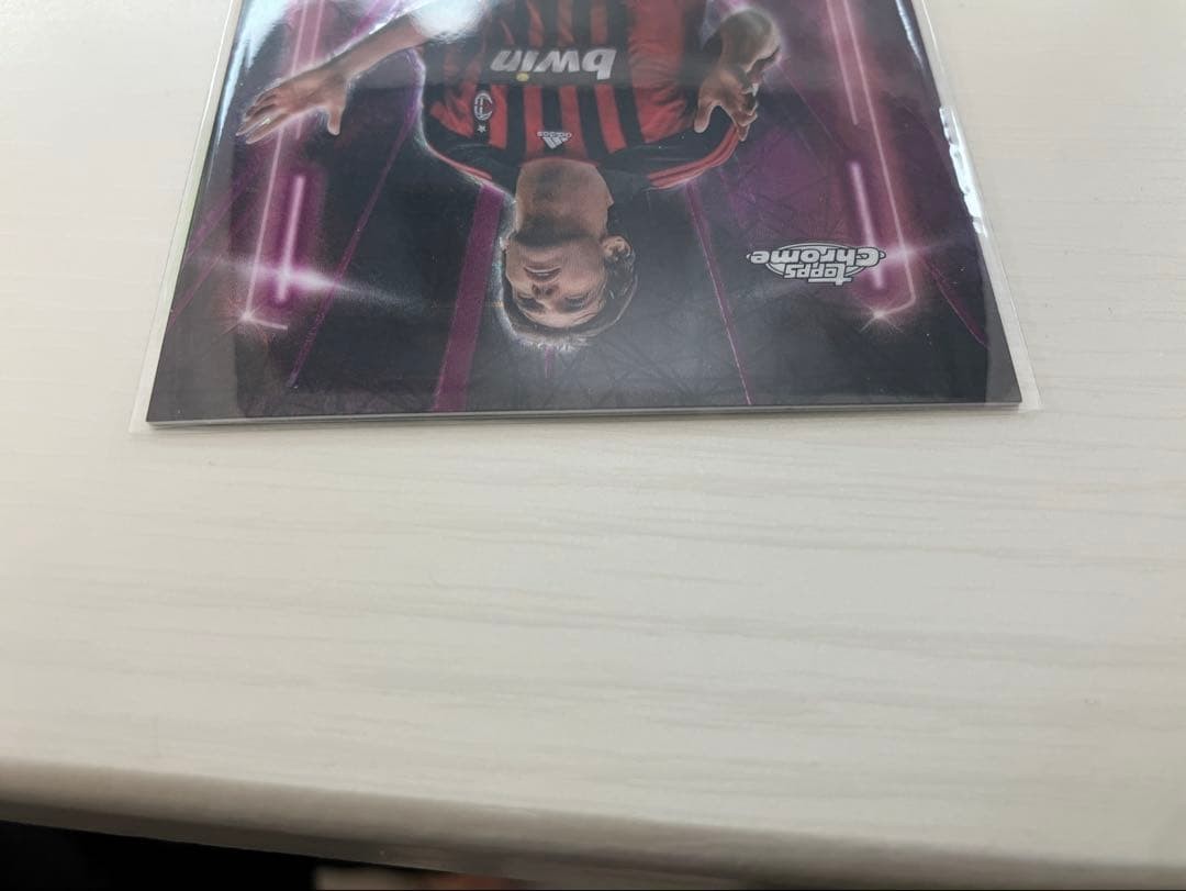 Kaka Topps Chrome UEFA Soccer Autograph 2024-25 Black Card Used