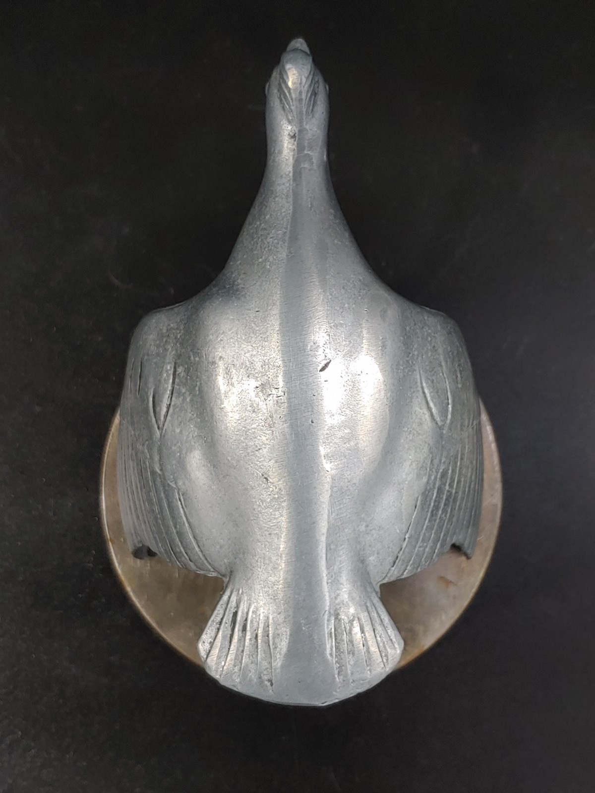 1931 Ford Model A Oldtimer US Car Pewter Sculpture Flying Bird Figurine Emblem