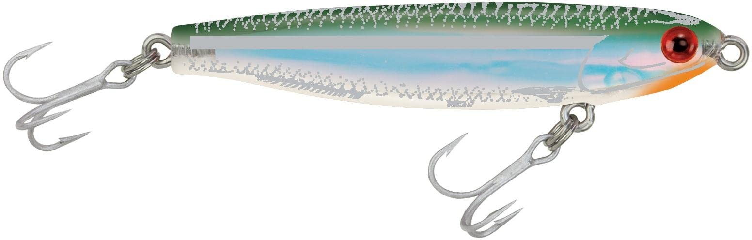 MirrOLure Mirrominnow Twitchbait 19MR Bay Green Pearl Silver 3.25in 3/8oz
