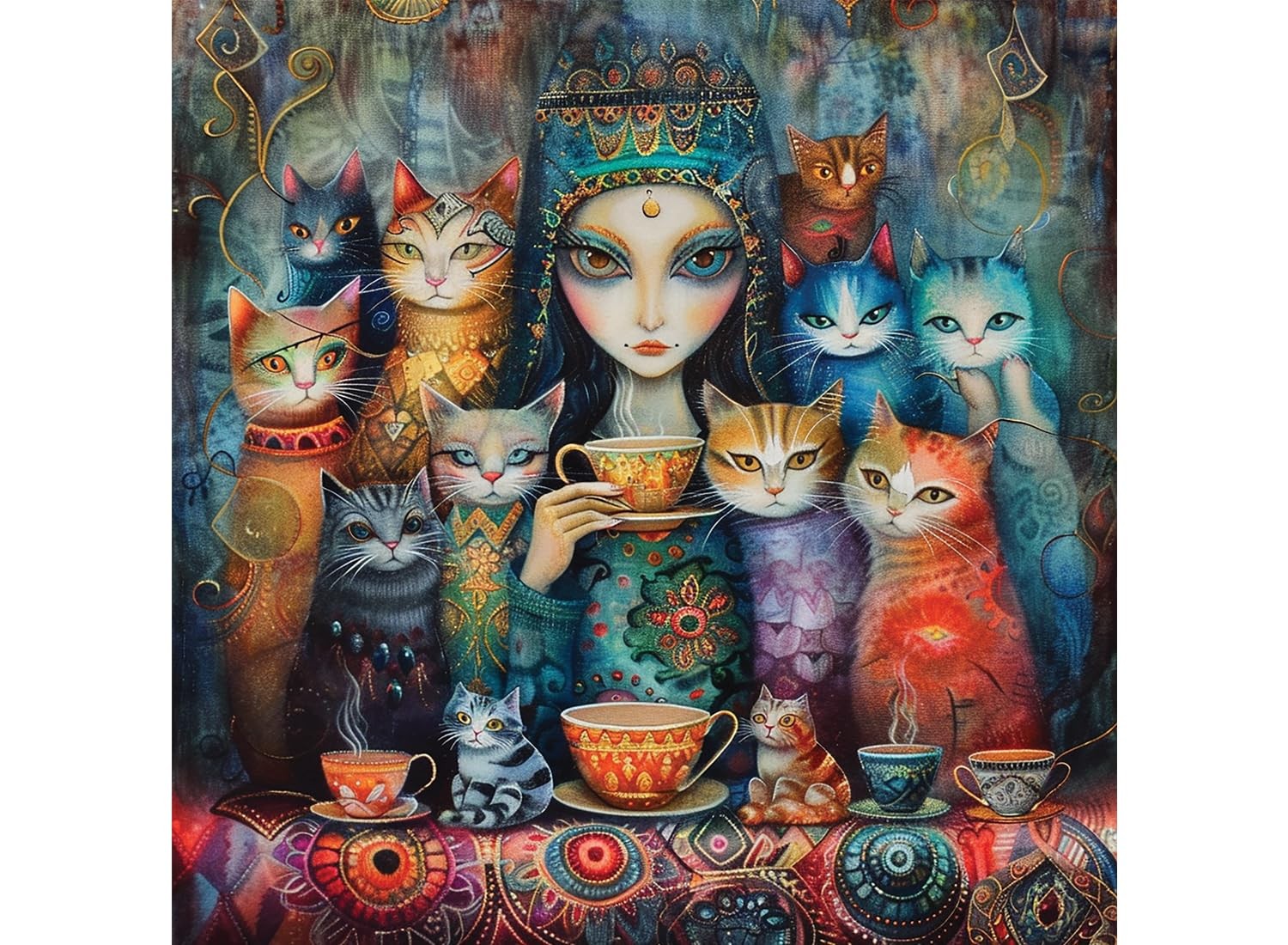 Anatolian Puzzle – Magic Eyes, 1000 Piece Puzzle, #1188