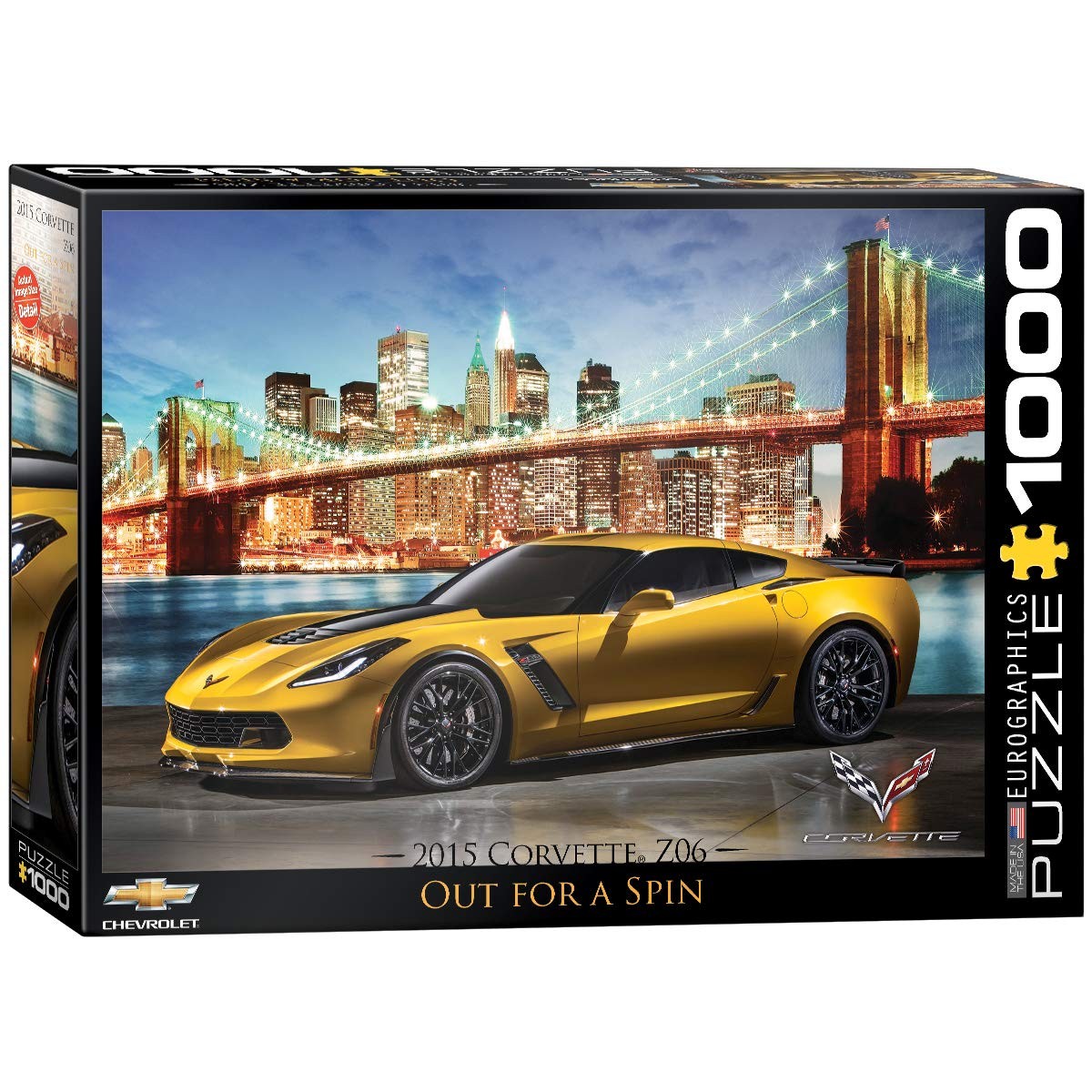 EuroGraphics 2015 Chevrolet Corvette Z06 1000-Piece Jigsaw Puzzle