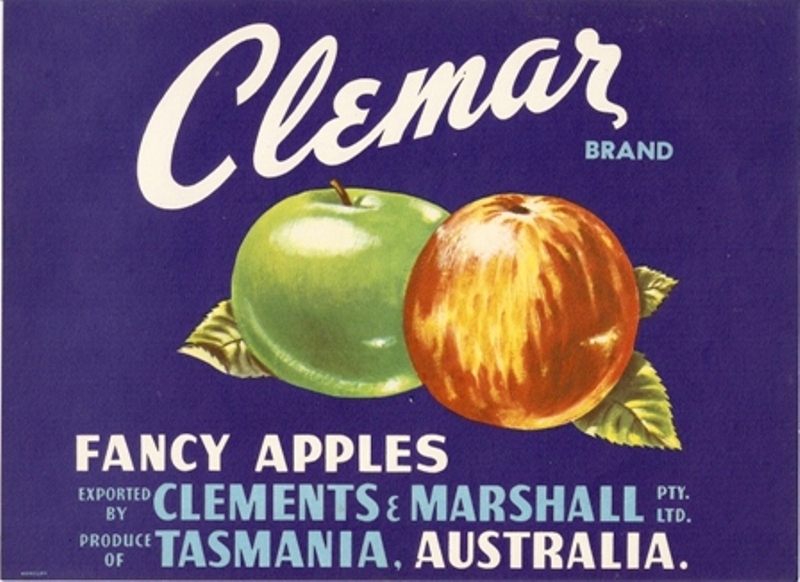 Trader’s Pack A- 24 Original Tasmanian Apple Box Labels Fruit Wall Art Poster
