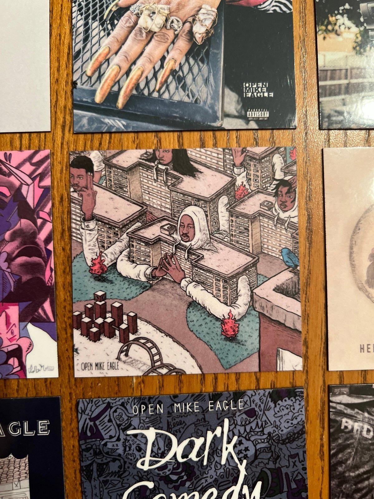 Open Mike Eagle fridge magnets