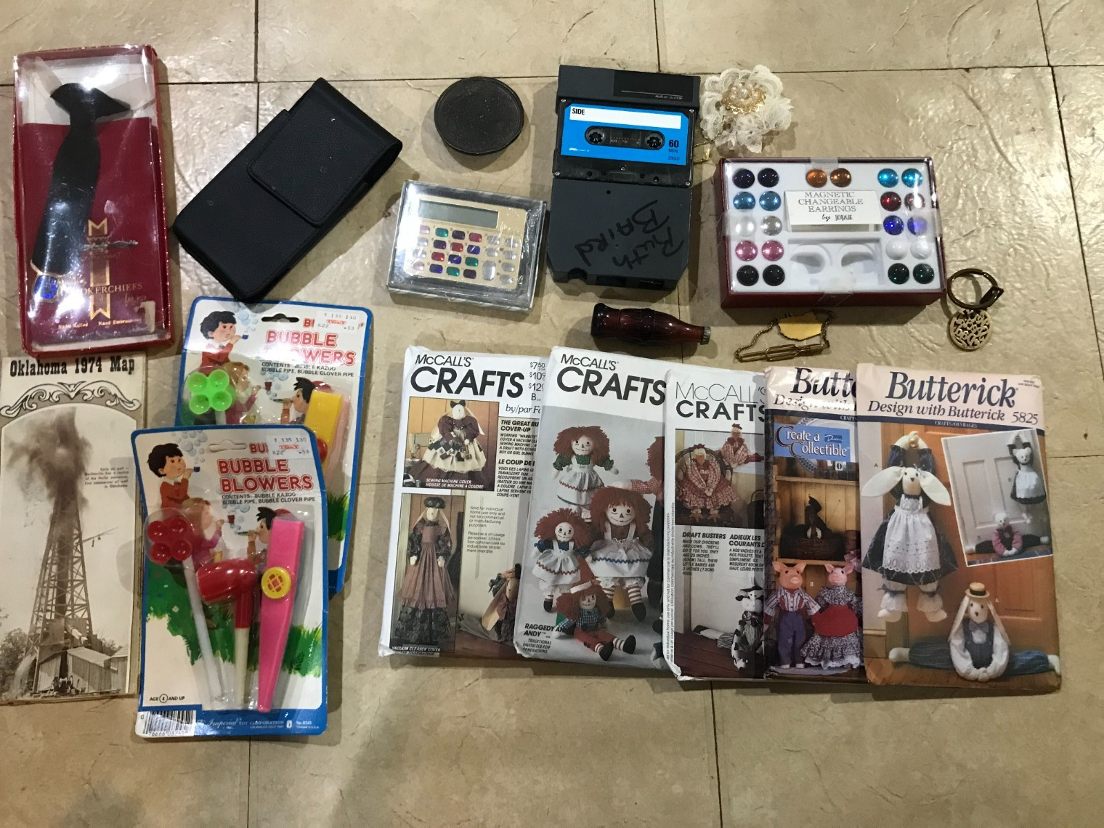 Vintage to Modern Mixed Junk Drawer Lot