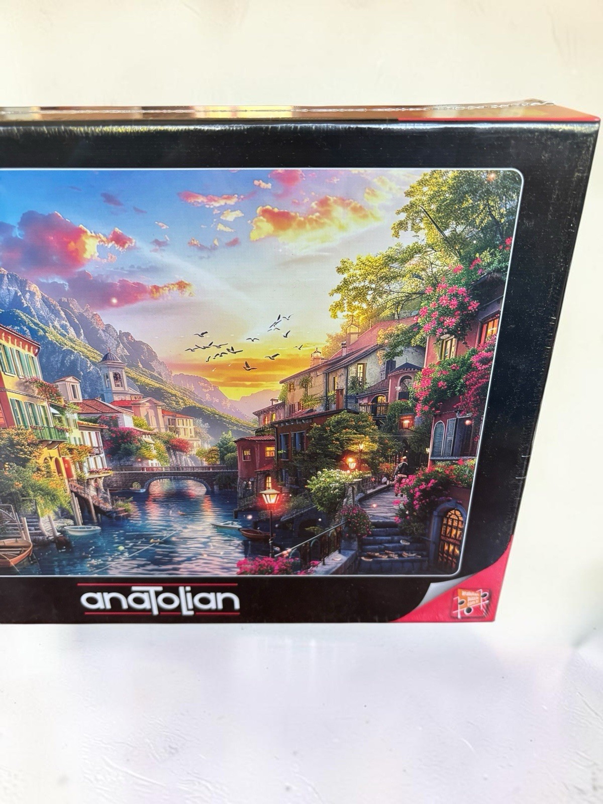 Anatolian Puzzle Mediterranean Village 2000 Piece Puzzle #3969 Brand New Factory