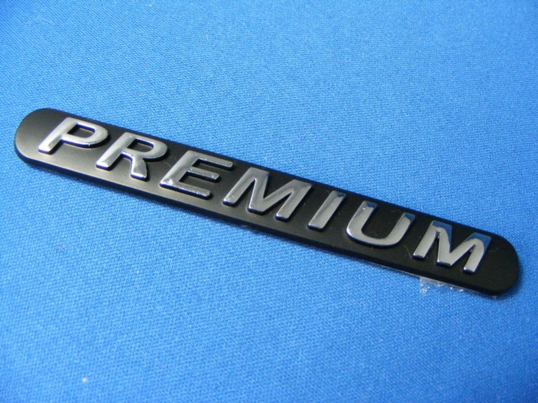 PREMIUM STYLE style ABS CH/BLACK finish emblem!