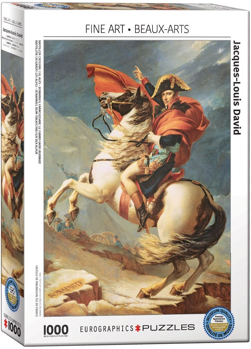 EuroGraphics Napoleon Crossing The Alps: Art Jigsaw Puzzle 1000 Pieces