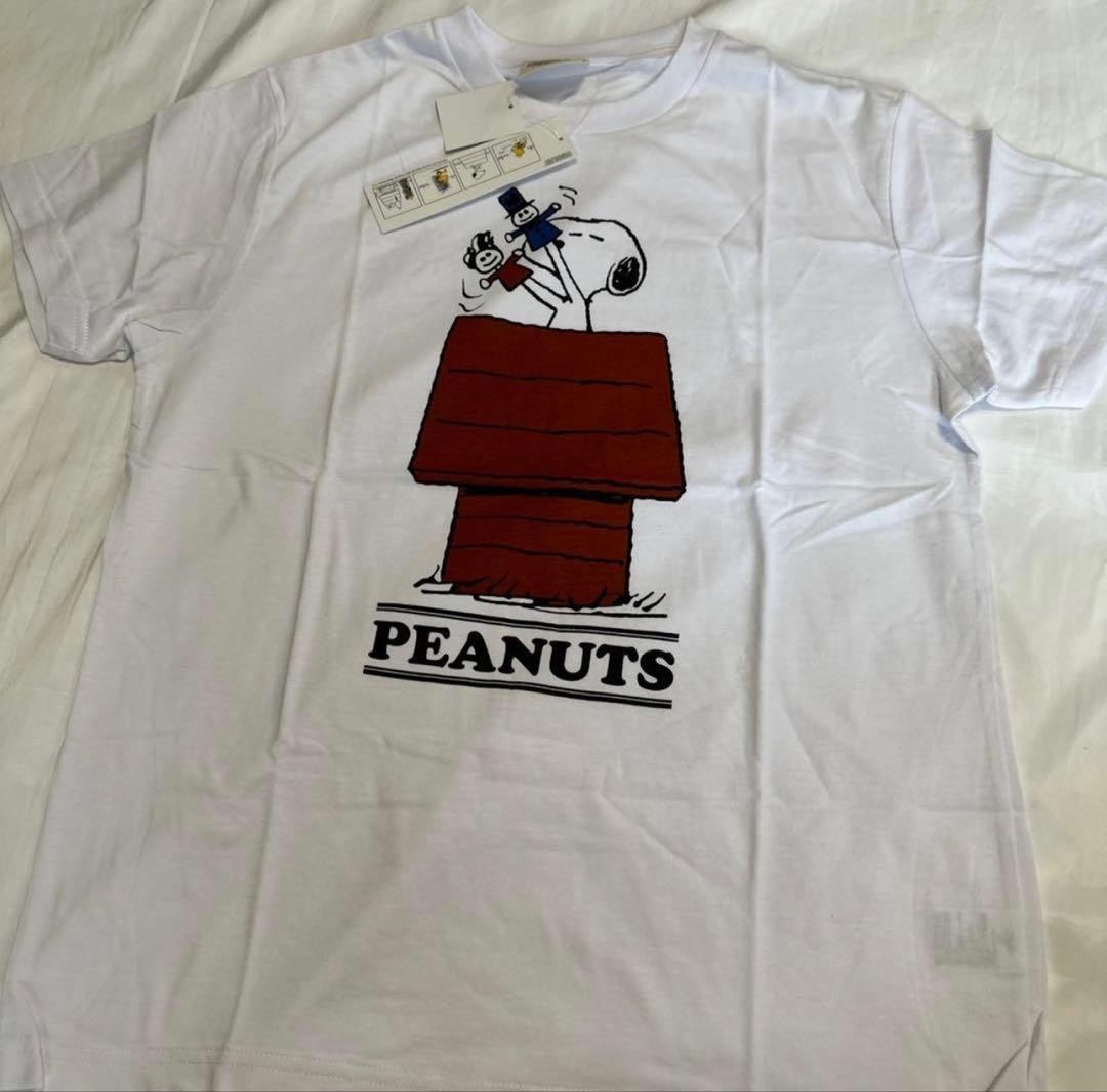 New out of print [L] Snoopy puppet T-shirt color print