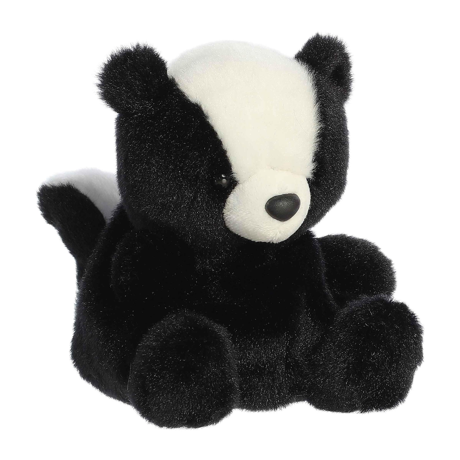Aurora Palm Pals Scout Skunk Plush, 5″ Stuffed Animal, Collectible Black Toy