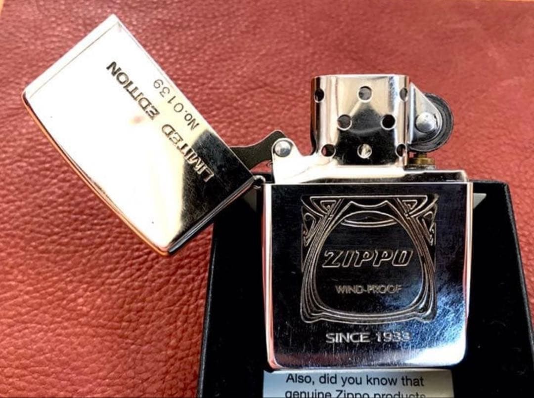 zippo limited edition with serial number, made in 1999, in good condition