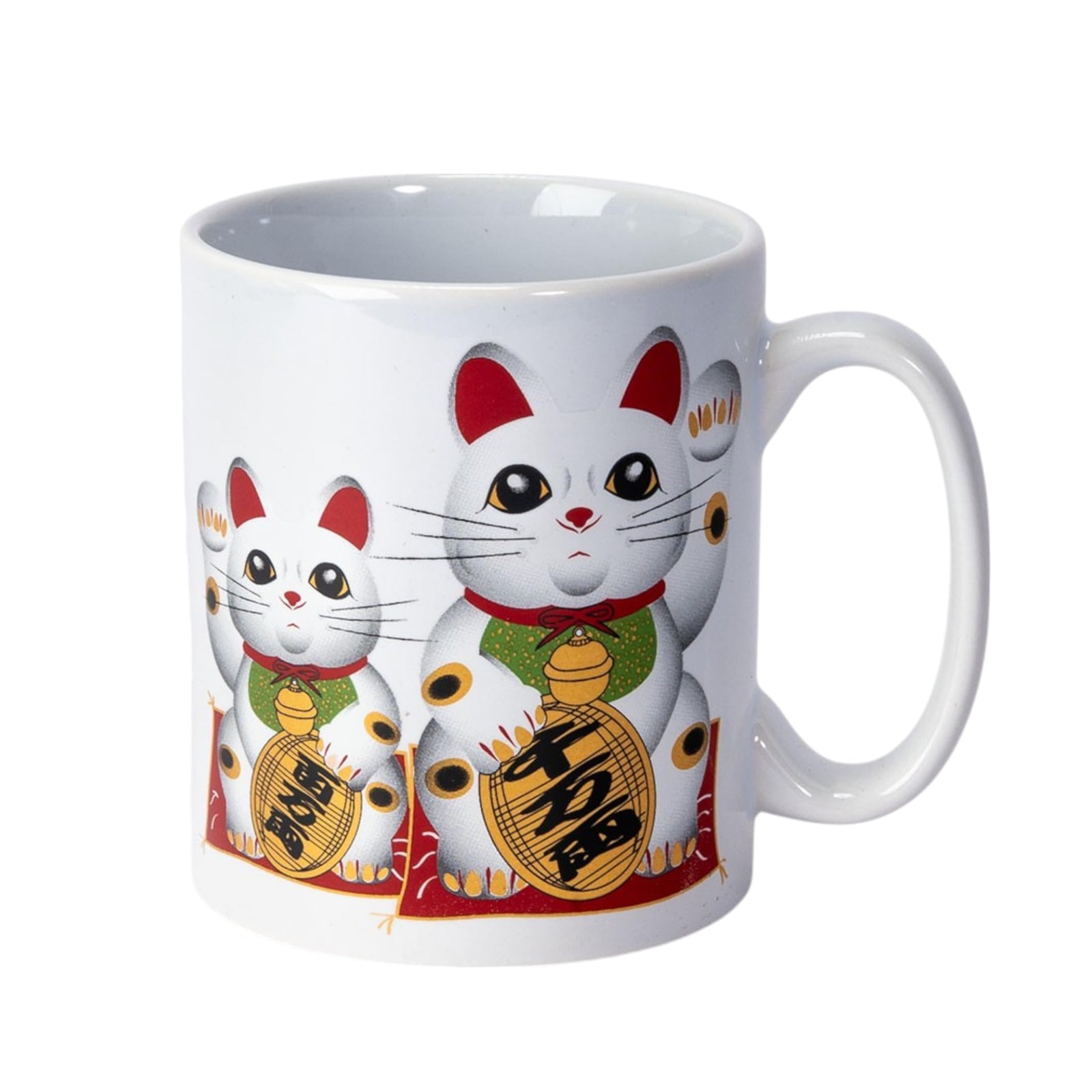 Urban Tokyo Minoware 11oz Ceramic Mug Lucky Cat Japanese Design
