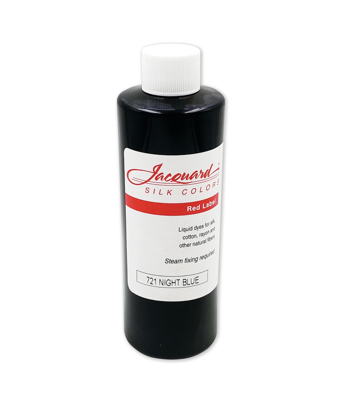 Jacquard Red Silk Dye 250ml Professional Textile Paint for Art Projects Standard