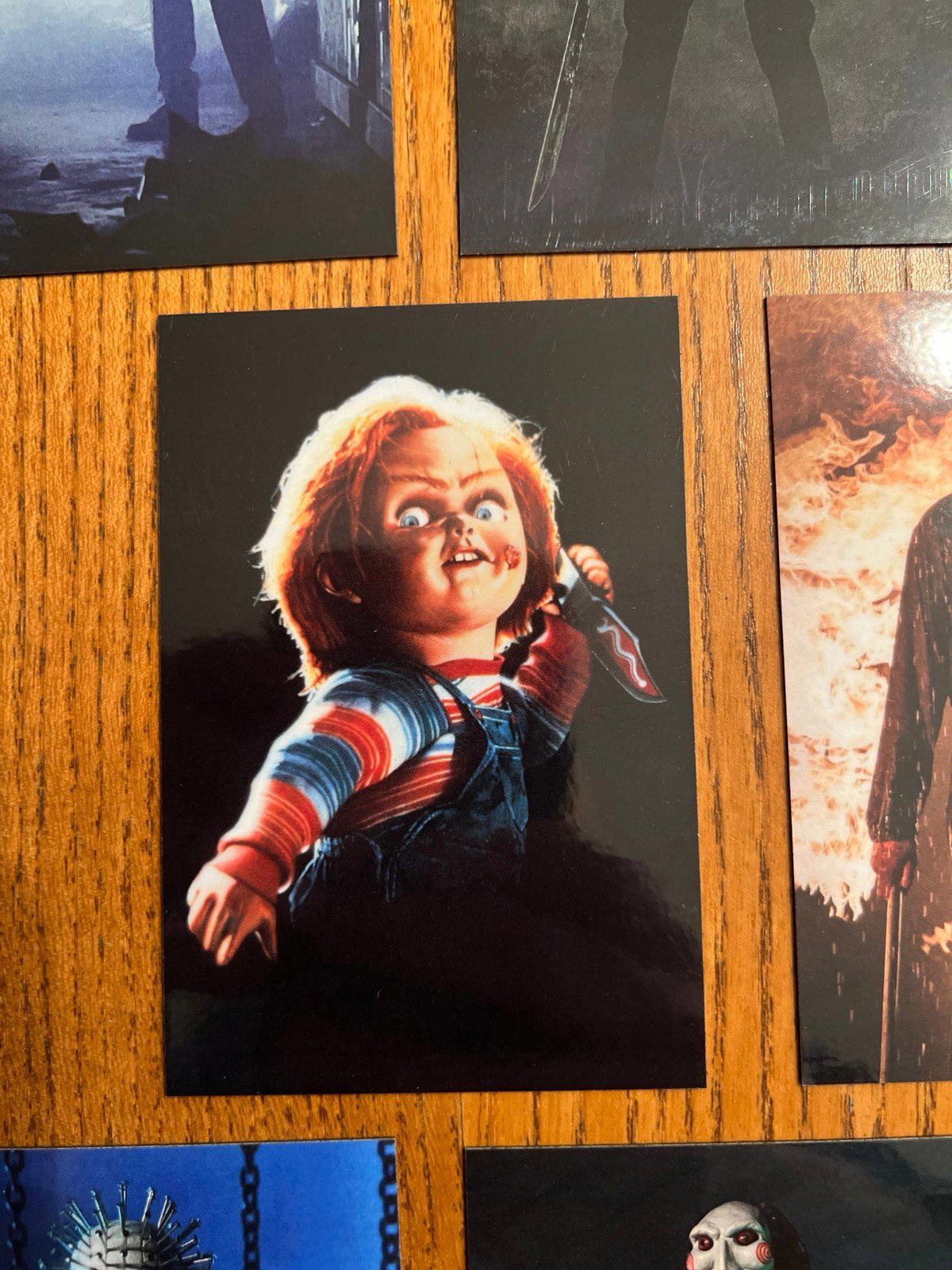 Horror movie villains FRIDGE MAGNETS Jason Freddie Chucky leatherface jigsaw