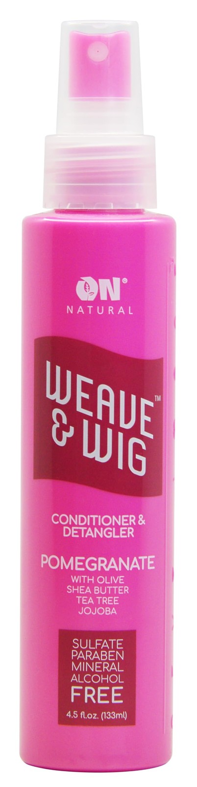 On Natural Weave & Wig Conditioner & Detangler Pomegranate 4.5 fl oz (Pack of 3)