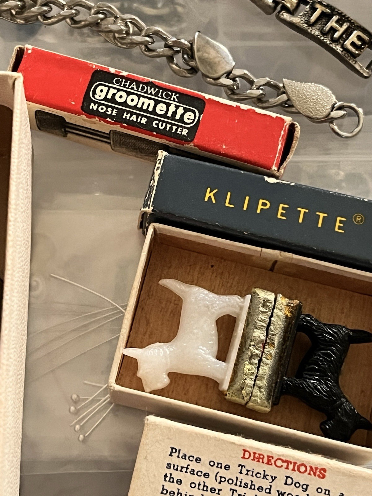 Various items from 1930-1960s