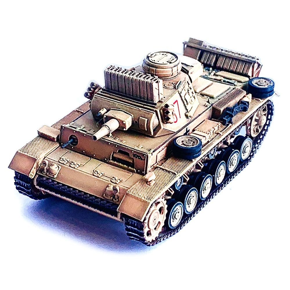 Dragon Armor 1:72 Pz.Kpfw.III Ausf.N DAK Diecast Tunisia 1942/43