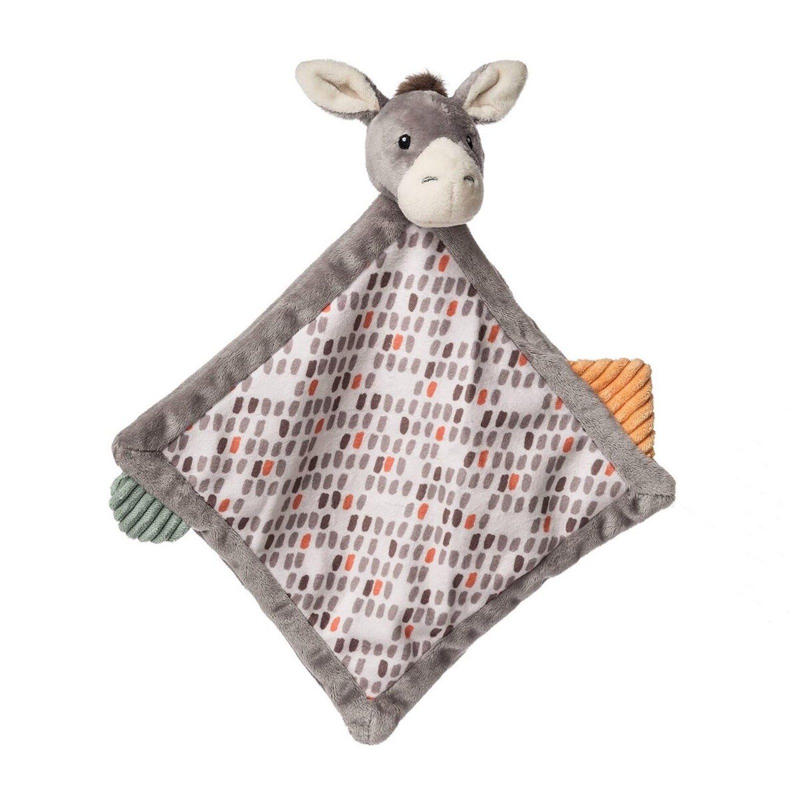 Mary Meyer Lovey Security Blanket Plush Dusty Donkey 9×9 Inch Soft Toy