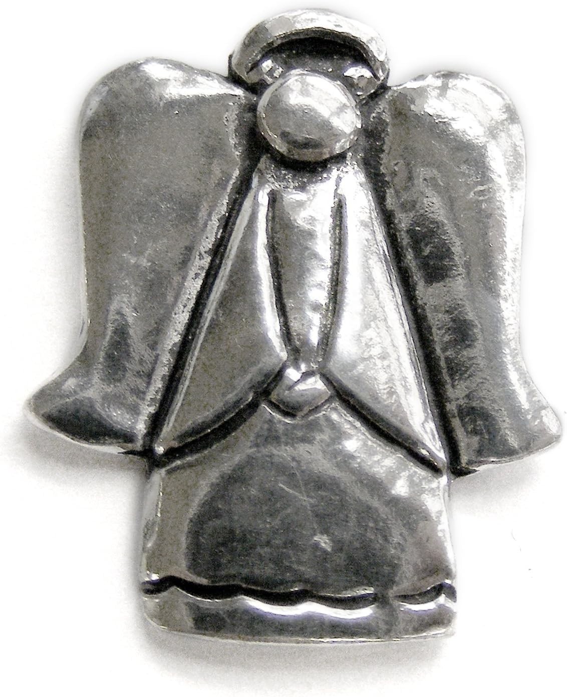 Angel Shape Pocket Token Lucky Coin 1 Inch Handcrafted Lead Free Pewter
