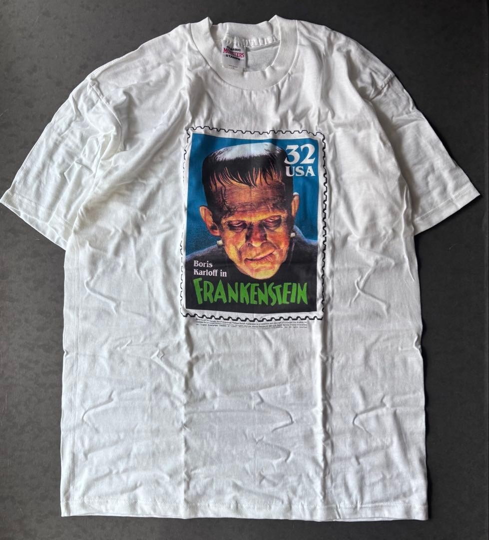 90s Frankenstein 32 cent stamp T-shirt