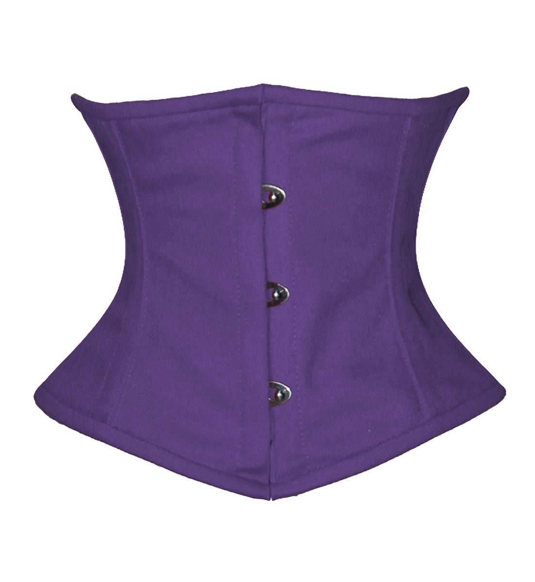 luvsecretlingerie Full Steel Boned Cotton Waist Cincher Underbust Shaper Corset