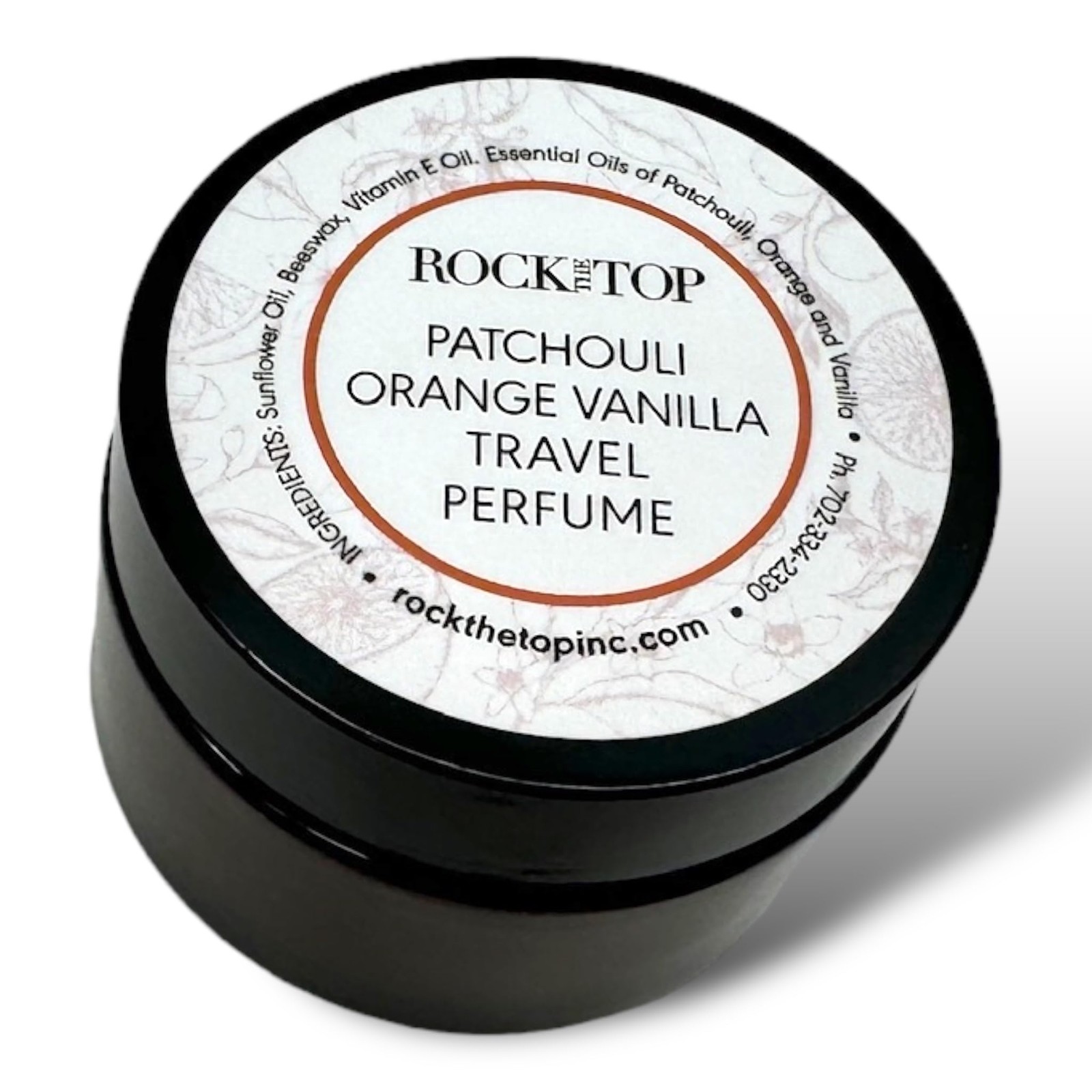 Natural Mini Solid Perfume for Women – Travel-Friendly, Vanilla Musk & Lavender