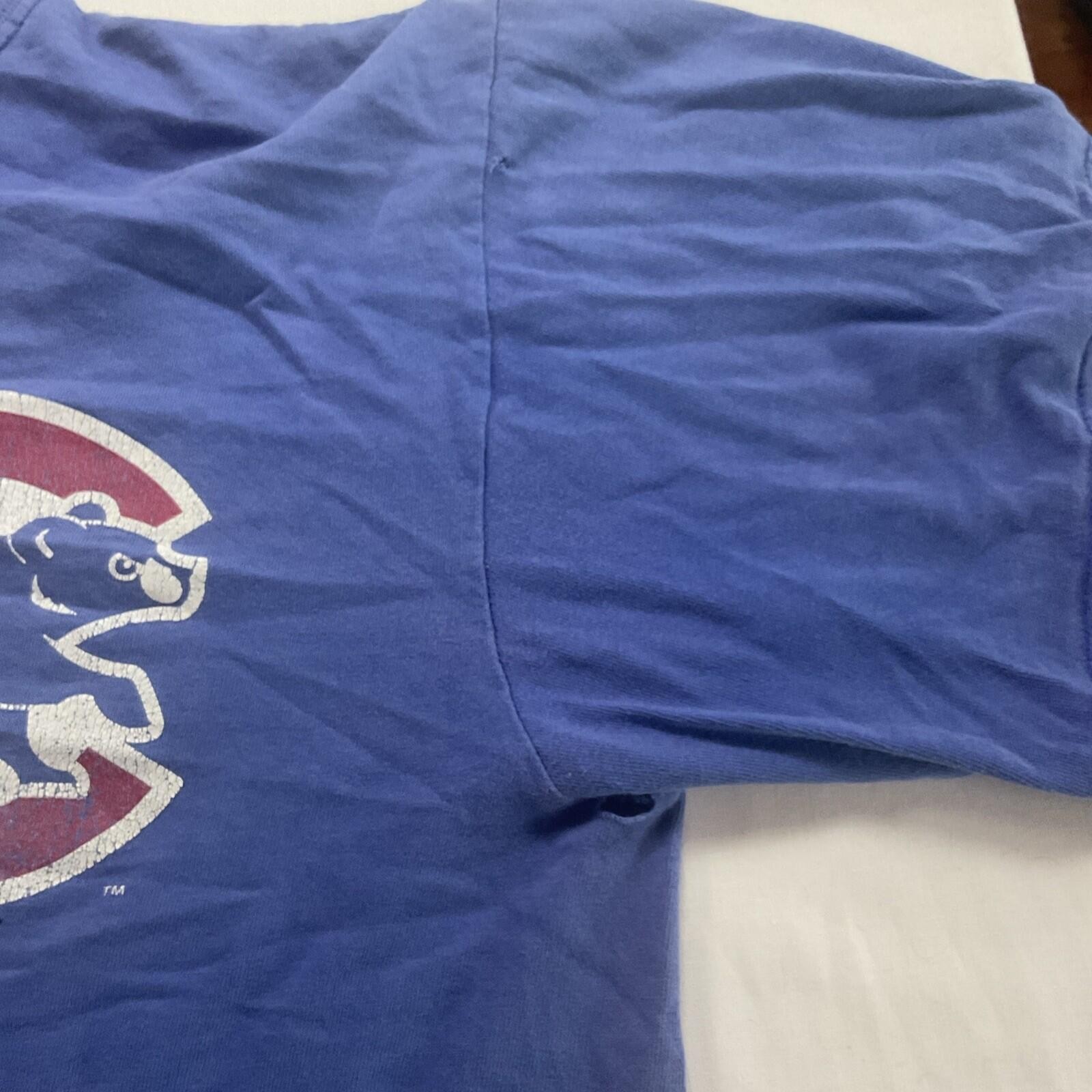 Vintage Chicago Cubs Sammy Sosa #21 T-Shirt Jersey Shirsey Men’s L Majestic 091