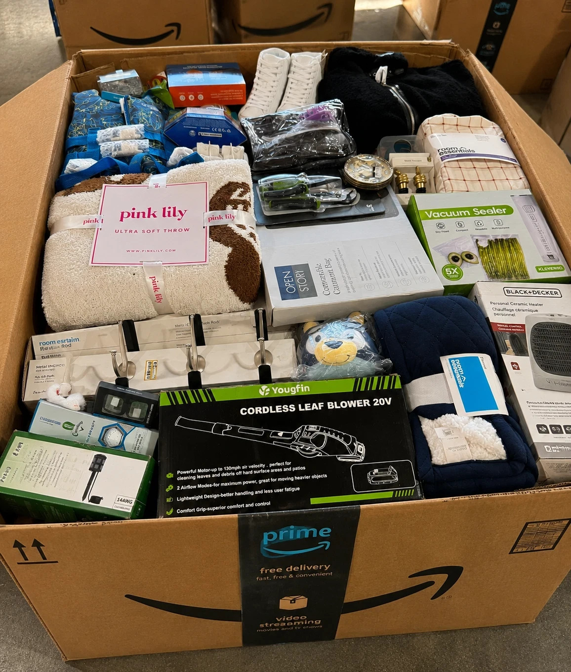 Amazon Warehouse Value Chest Filled With Surprise Hidden Treasures