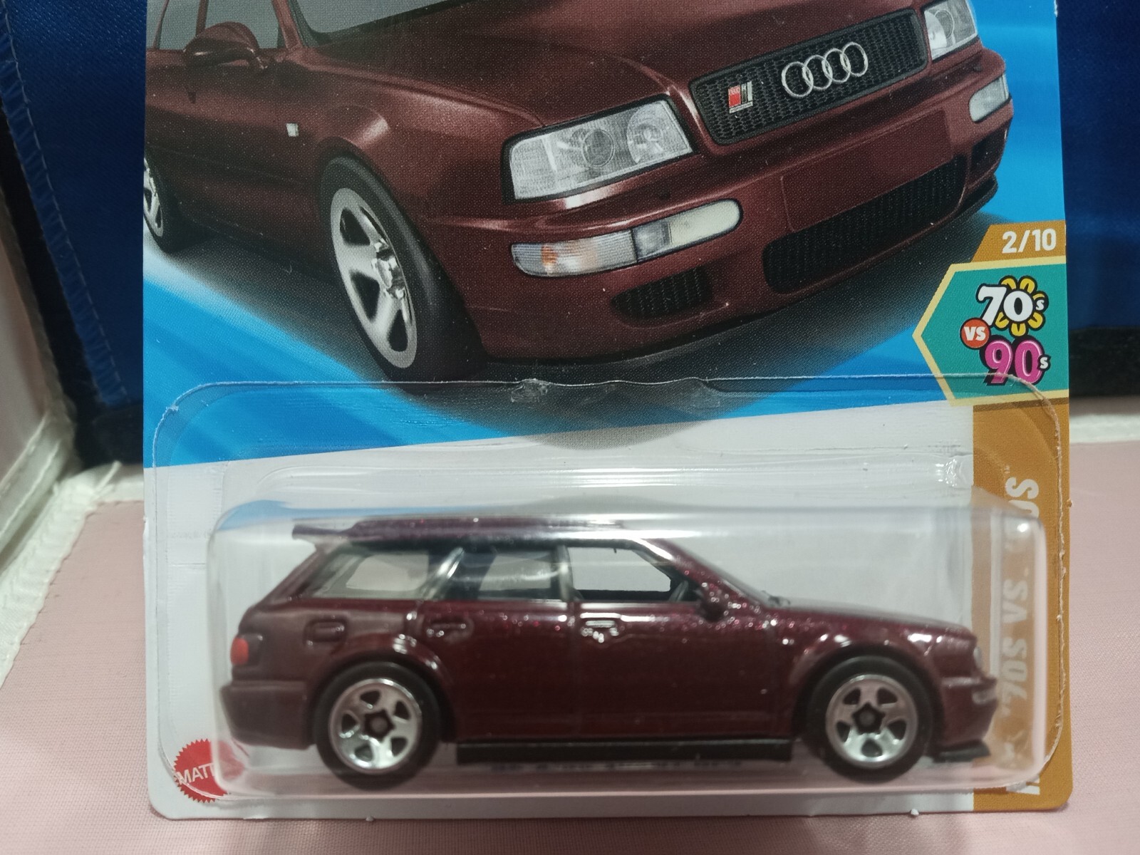Hot Wheels ’94 Audi Avant RS2 HW: ’70S VS ’90S Series #2/10 Diecast 1:64 Scale