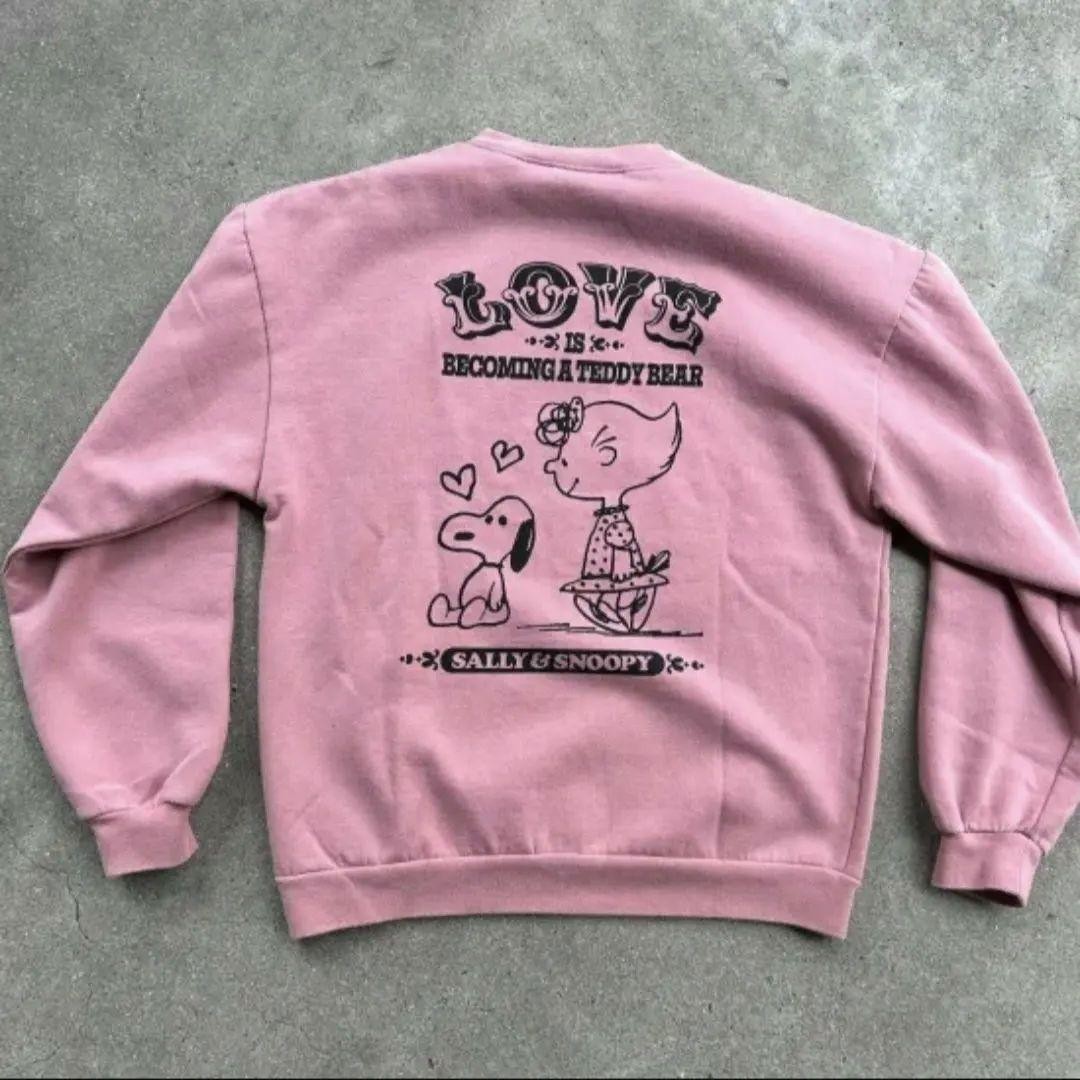 Snoopy and Sally vintage pattern sweatshirt SEQUENZ