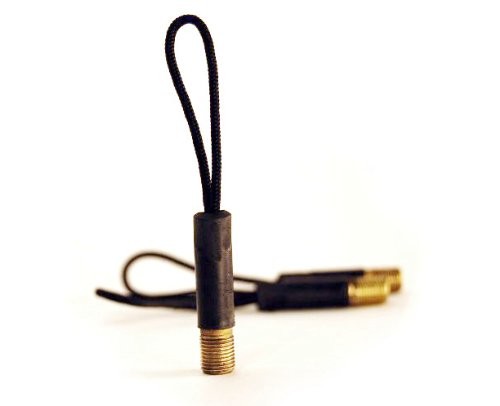 Alchemy Goods Zipper Pulls, Made from Recycled Bike Tubes, 2 Pieces