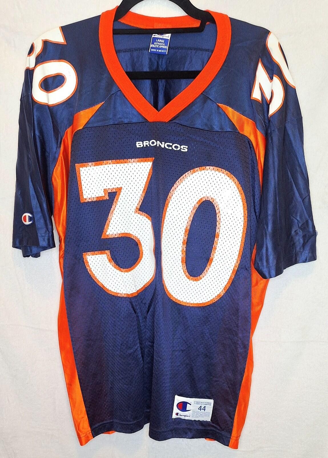 Denver Broncos Terrell Davis #30 Authentic NFL Jersey 44